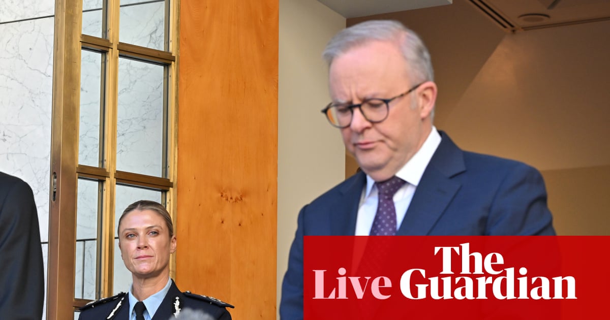 Australia news live: PM chooses first female AFP commissioner; Ley claims Harbour Bridge protest caused ‘chaos’ | Australia news