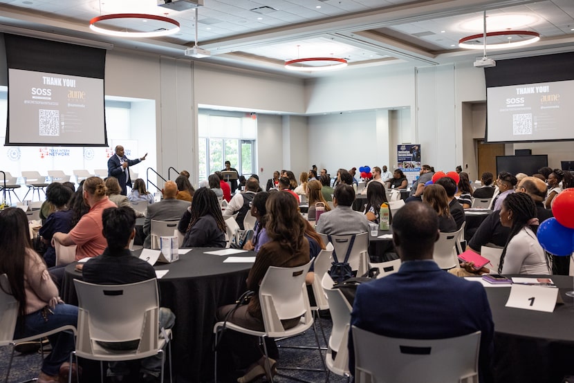 Workforce Solutions Greater Dallas hosts an internship conference for high school and...