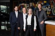 (From left) David Masters, principal and vice president of Merriman Anderson Architects...