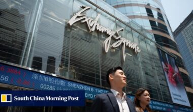 Hong Kong stocks fall for a third day, hurt by Meituan profit slump, Nvidia outlook