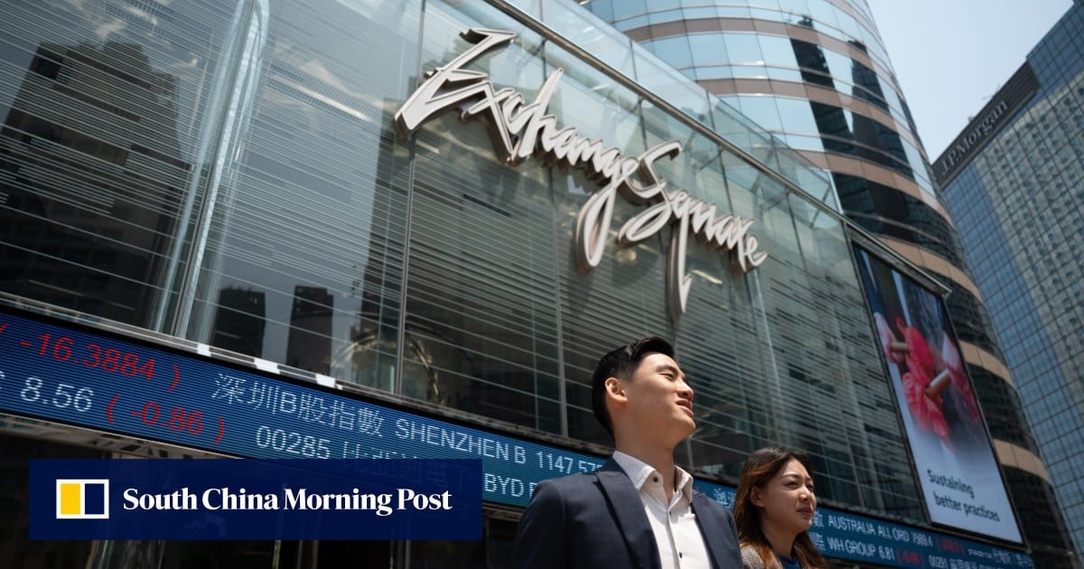 Hong Kong stocks fall for a third day, hurt by Meituan profit slump, Nvidia outlook