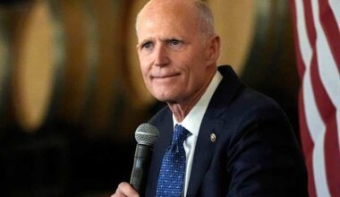 Sen. Rick Scott holds news conference on hurricane preparedness in Jacksonville