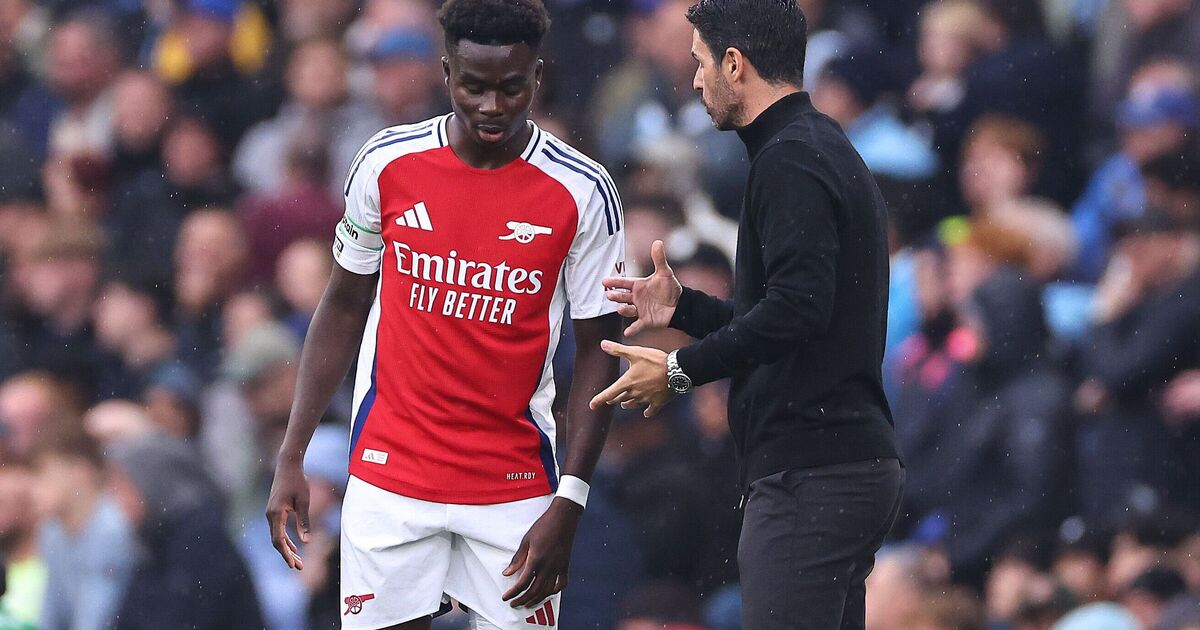 Arsenal given new Bukayo Saka problem as Mikel Arteta fails to learn from lesson | Football | Sport