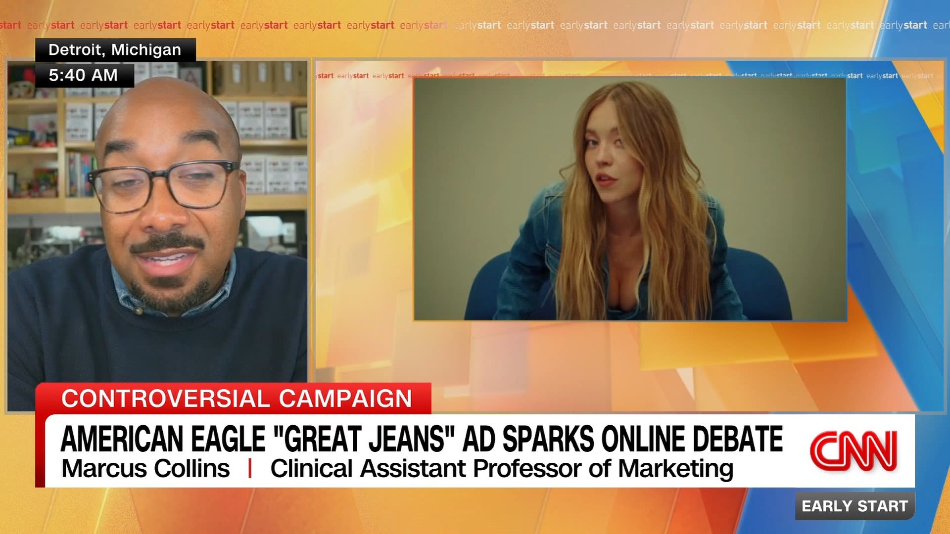 <p>Author and clinical professor of marketing Marcus Collins joins MJ Lee on 
