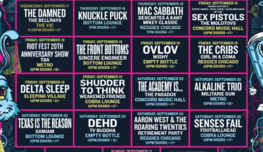 Riot Fest late night aftershows announced for 2025