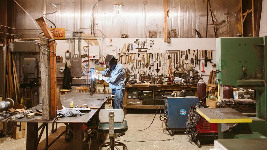 Michael Burns studio