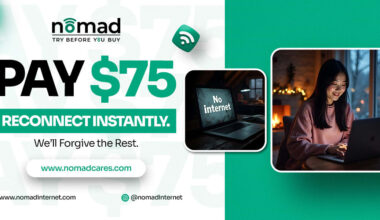 Nomad Internet Launches “NomadCares” $75 Redemption Program