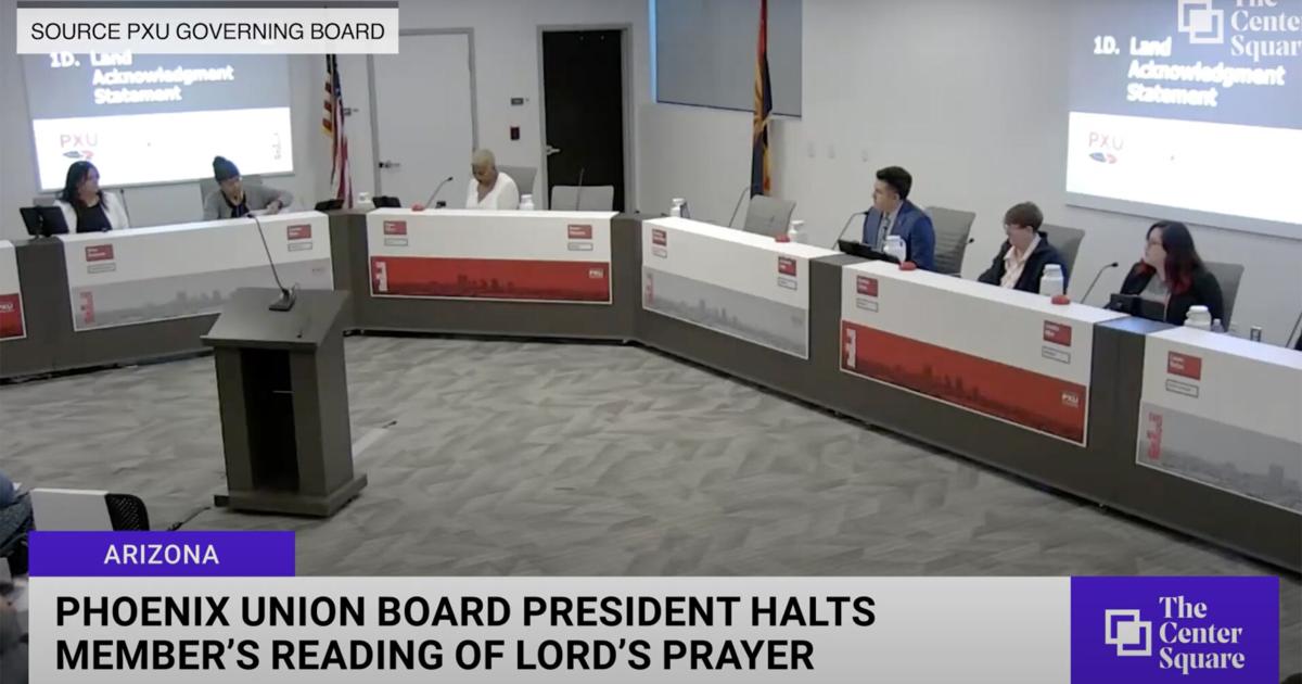 WATCH: Phoenix school board member shut down for praying | Arizona
