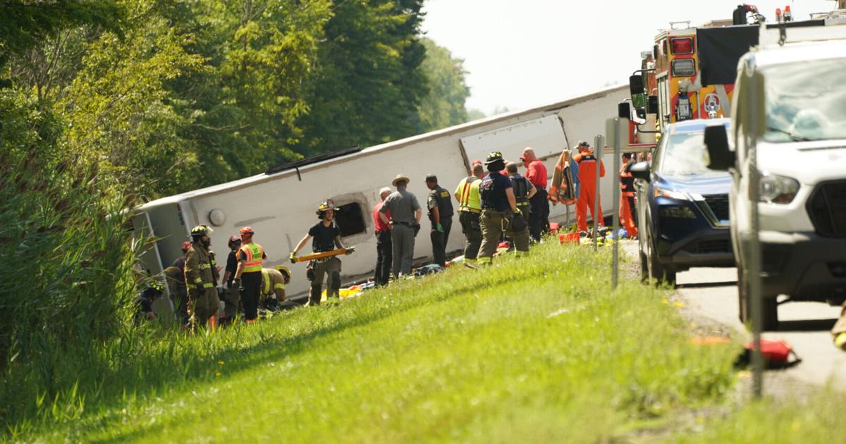 Updates on bus crash on NY Thruway in Pembroke