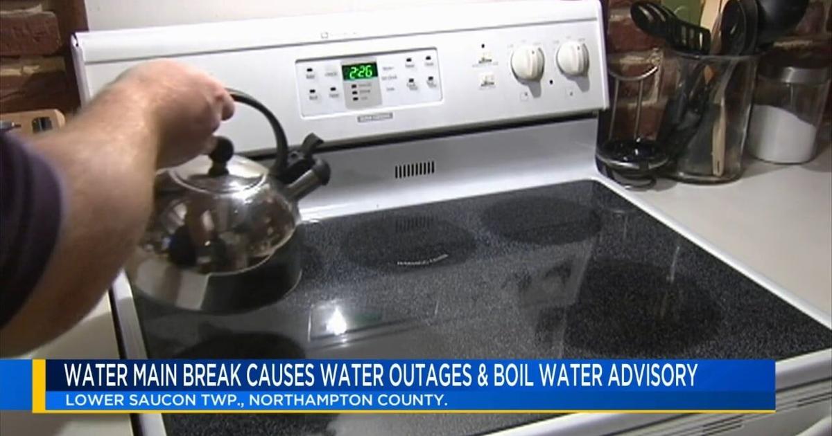 Lower Saucon Authority announces water outages due to water main break, Boil Water Advisory anticipated | Northampton County