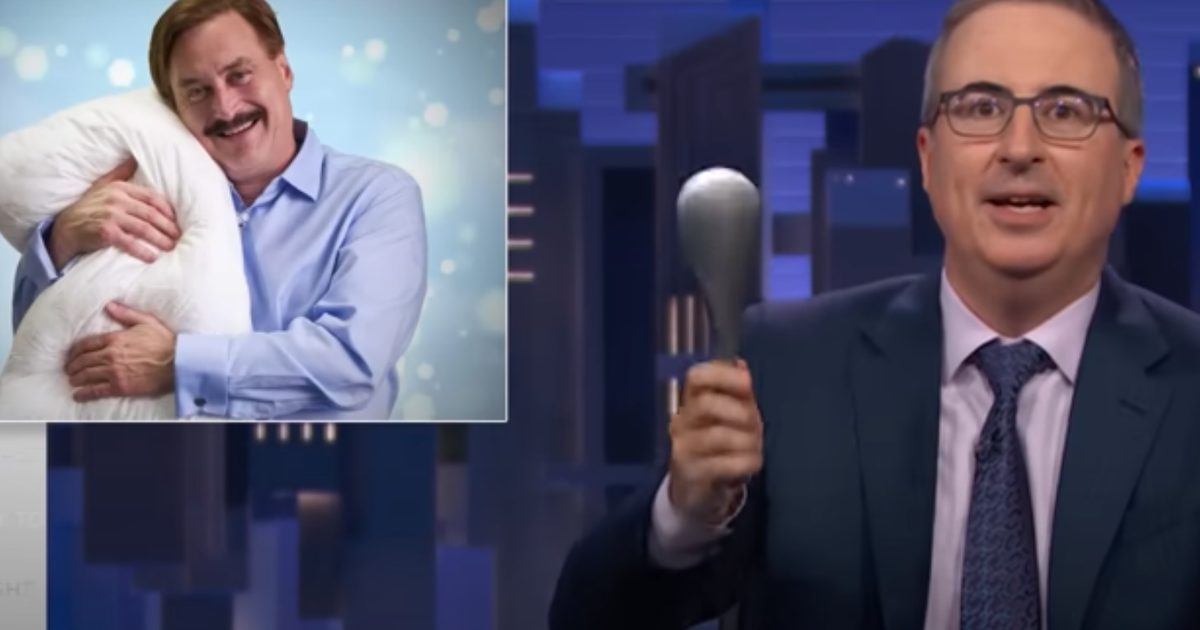 John Oliver’s Exposé Of Mike Lindell’s Marketplace Takes An Absolutely Filthy Turn