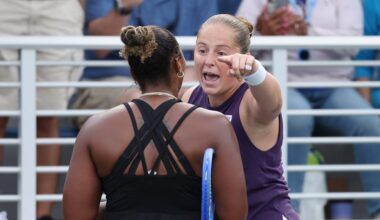 U.S. Open Foes Taylor Townsend And Jelena Ostapenko Get Into A Tense Back-And-Forth After Match