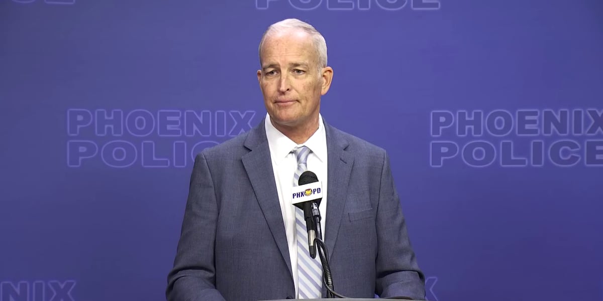 Phoenix Police Chief Matt Giordano to be sworn in