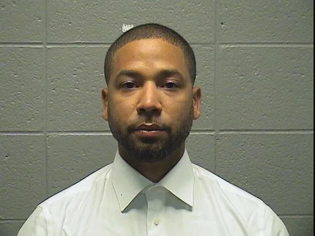 Jussie Smollett looks stony-faced in new mugshot after being sentenced to 150 days in jail for fake hate crime hoax