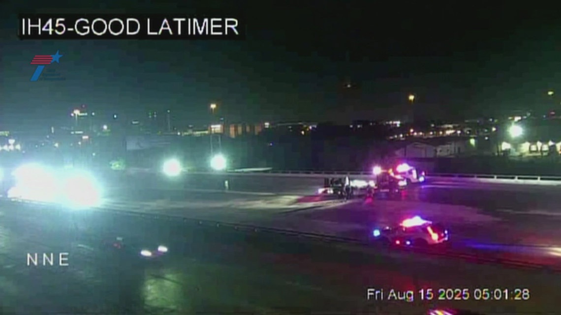 Fatal crash on I-45 over I-30 in Dallas causes traffic delays