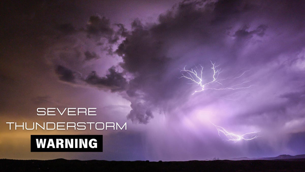 Thunderstorm, flash flood warnings issued for Phoenix area