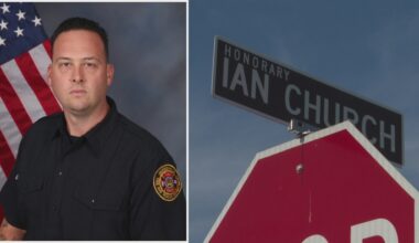 Jacksonville Beach honors late firefighter Ian Church with street sign