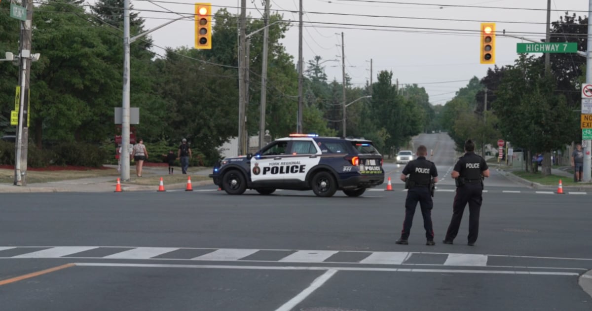 Pedestrian serious injured in Vaughan collision