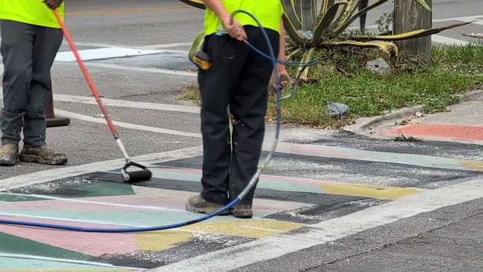 Jacksonville artists ‘frustrated’ as city begins costly crosswalk mural removals