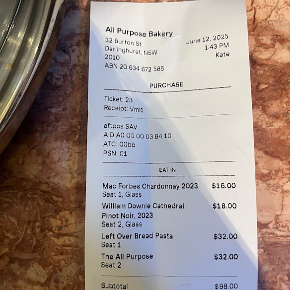 The bill.