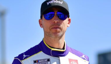A generic image of NASCAR Cup Series driver Denny Hamlin