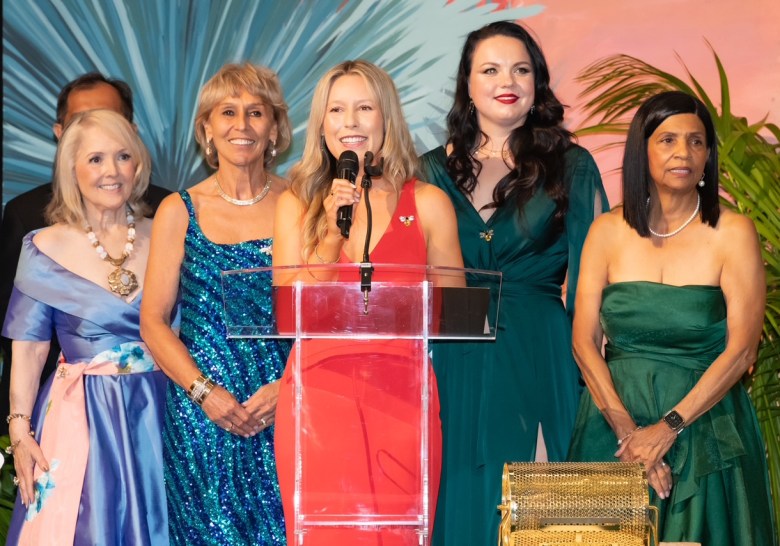 Masterpiece chairs Dr. Julie Cowan Novak, Dr. Barbara Denysiak, Dr. Jacqueline Denysiak, Lena Trotsko, and Marla Marshall. (Photo courtesy of POP)
