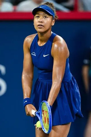Minas Panagiotakis/Getty Naomi Osaka on Day Ten of the WTA 1000 National Bank Open on August 5, 2025 in Montreal, Quebec, Canada.