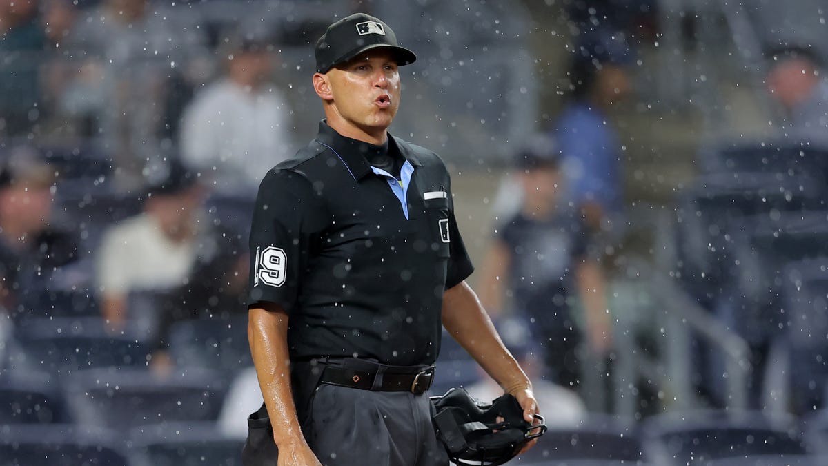 Game resumes at 5:20 p.m