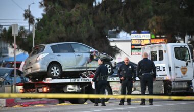 Police arrest man suspected of shooting driver who ran into LA crowd