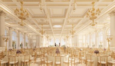 White House plans to begin construction on a new ballroom: See the renderings - USA Today