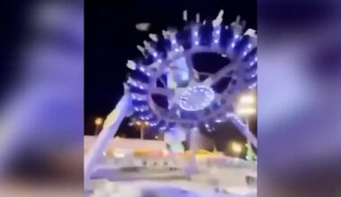 Amusement park ride in Saudi Arabia snaps, crashes, reports say