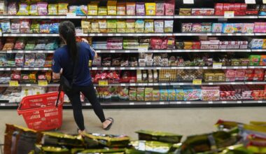 The vast majority of US adults are stressed about grocery costs, poll finds