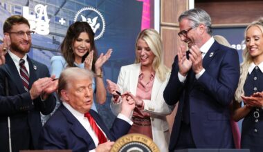 Trump leading 2028 LA Olympics task force should keep him out of trouble