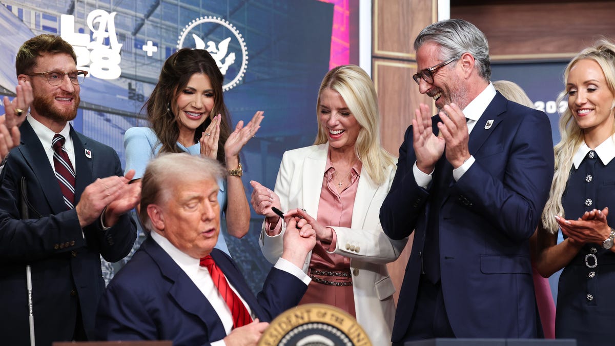 Trump leading 2028 LA Olympics task force should keep him out of trouble