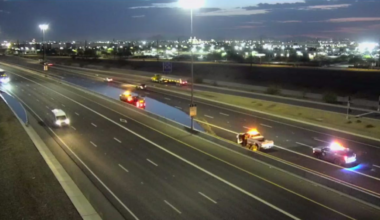 Phoenix drivers see delays on Loop 202 after flooding