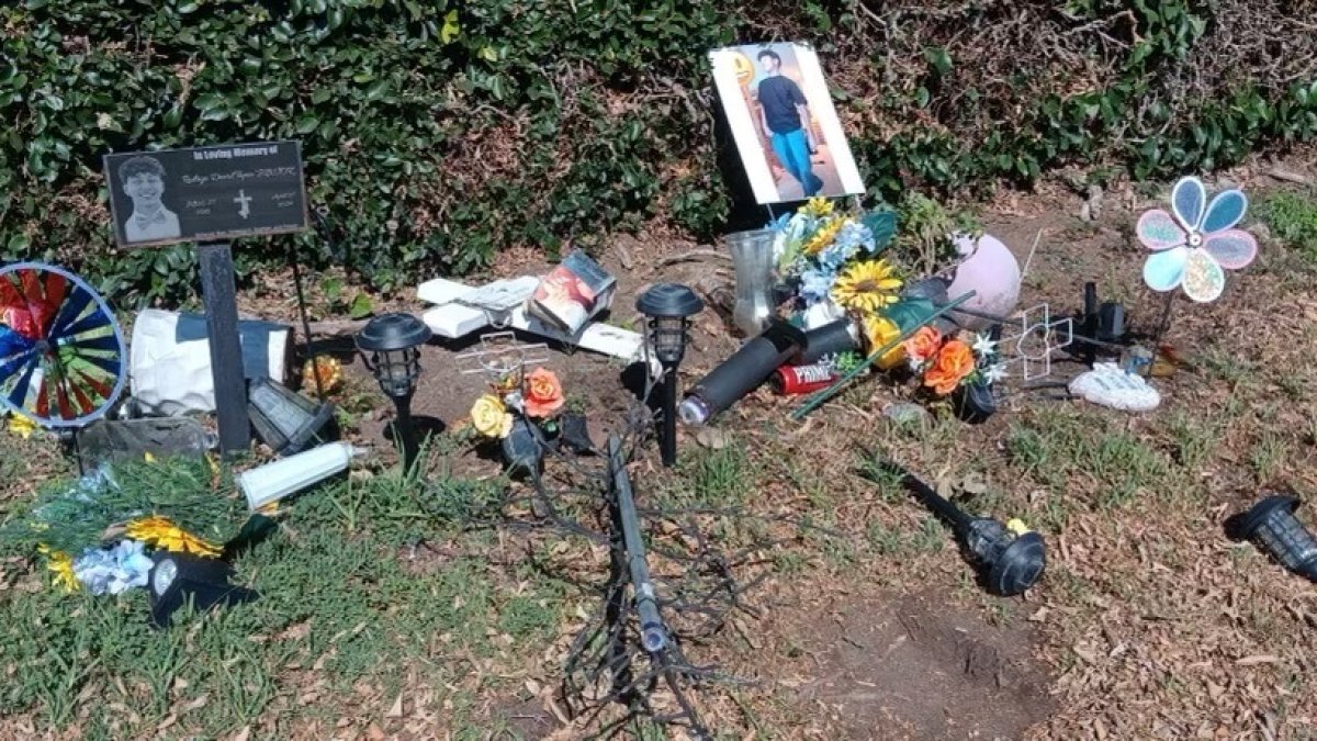 Families seek to find those responsible for vandalized memorials – NBC 7 San Diego