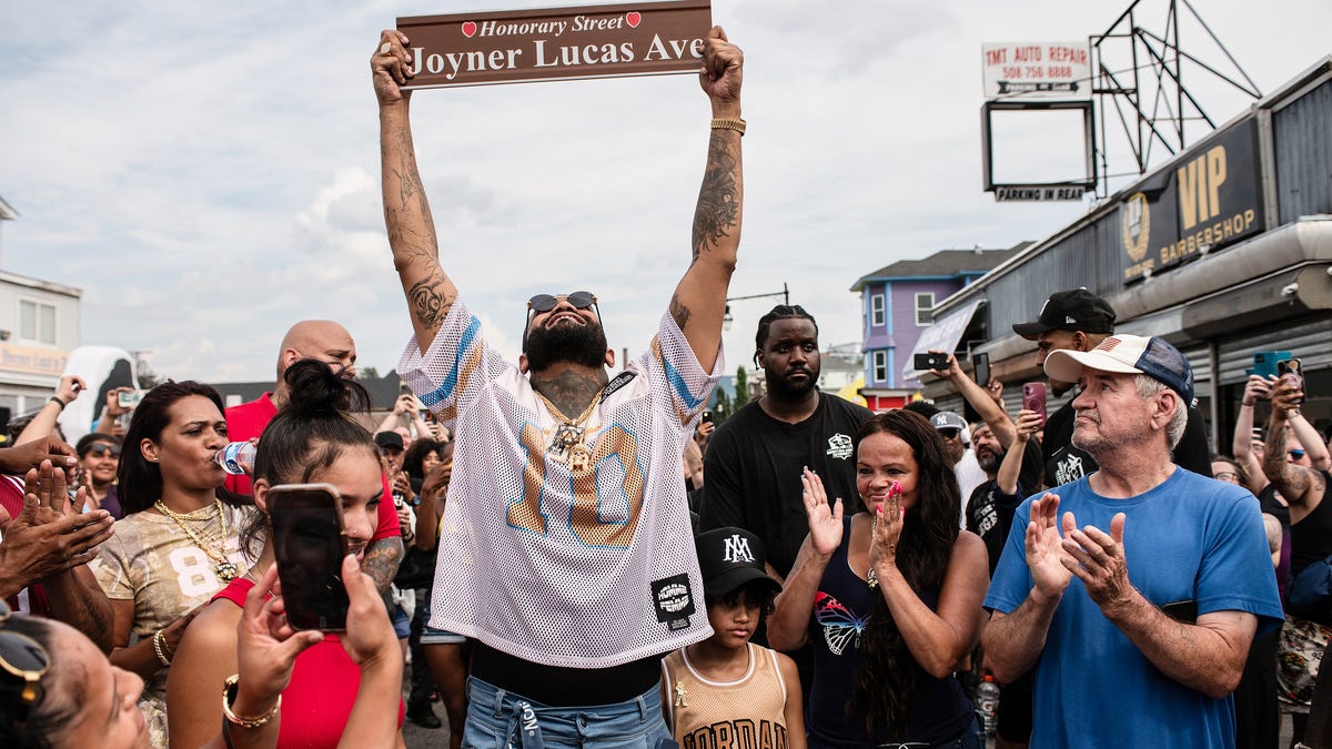 Part of Dewey dubbed Joyner Lucas Ave. on Worcester rapper's birthday