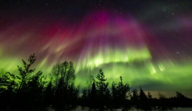 Northern lights may sparkle over Washington state tonight, Aug. 18