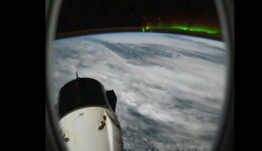 Auroras from space? NASA astronaut captures southern lights from ISS