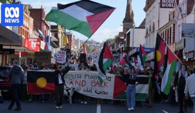 Live updates: Thousands march in nationwide action against war in Gaza