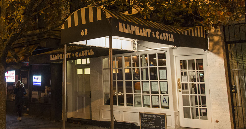 Elephant & Castle Closes in New York