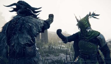 Elden Ring Nightreign characters fist-bump.