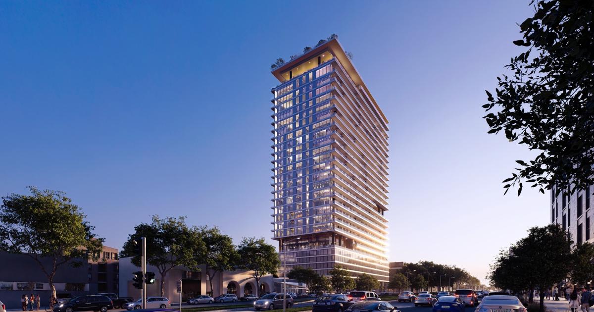 Revised plan emerges for Beverly Hills high-rise at 8844 Burton Way
