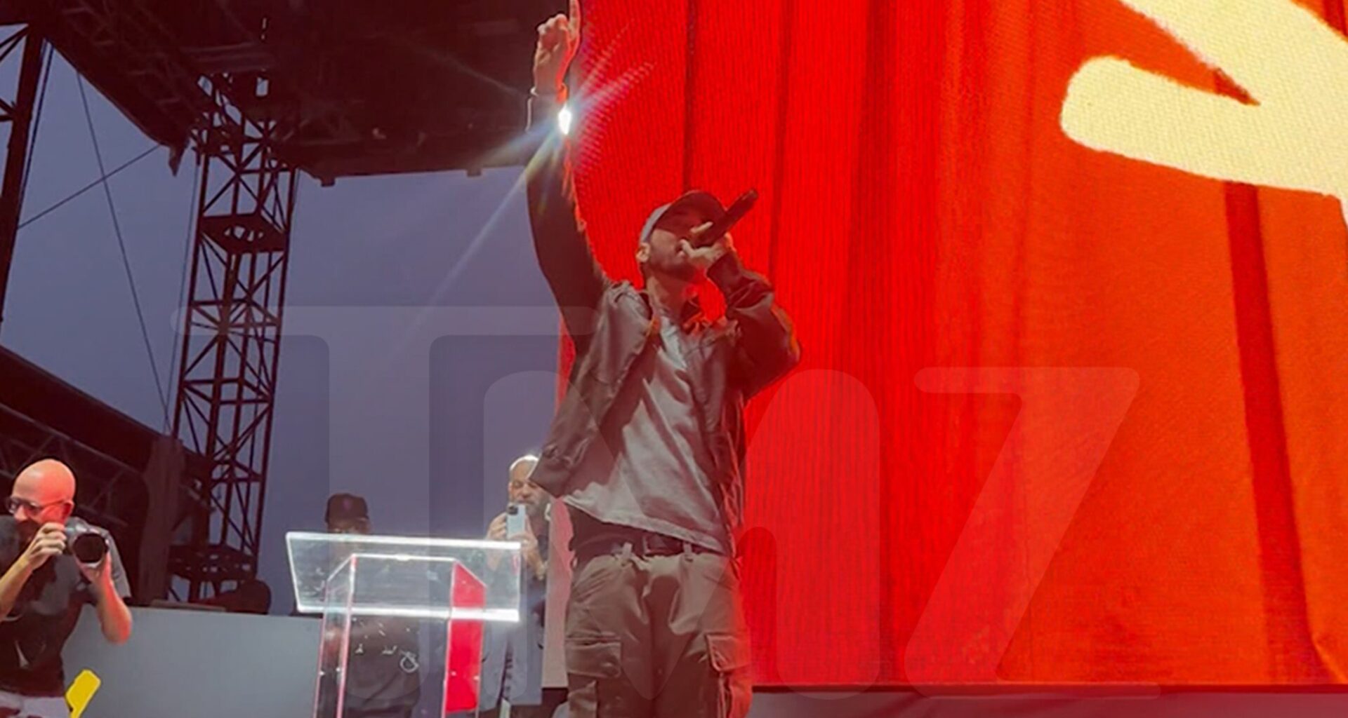 Eminem Shocks Fans With Surprise Appearance at Documentary Premiere in NYC