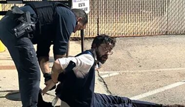 Bratton Dean Wilkinson was arrested after he claimed to have a bomb in his backpack at the entrance of the entrance of the Dallas Field Office of the US Immigration and Customs Enforcement on Monday, August 25. - Dept. of Homeland Security