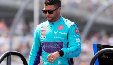 A generic image of NASCAR Cup Series star Bubba Wallace