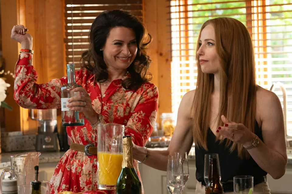 Katie Lowes, left, and Jaime Ray Newman.