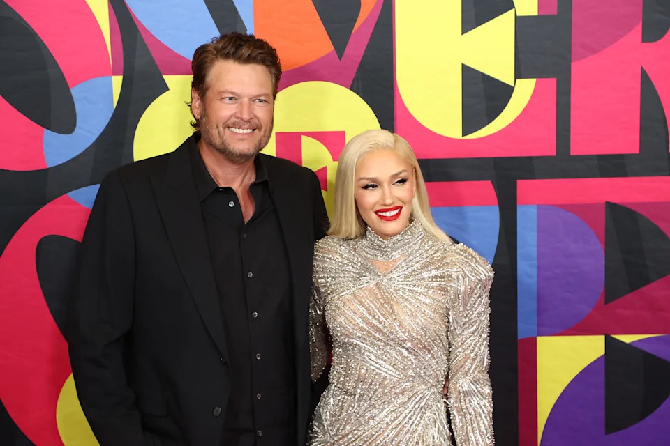 Blake Shelton, Gwen Stefani at arrivals for Keep Memory Alive 27th Annual Power of Love Gala, MGM Grand Garden Arena, Las Vegas, NV, May 10, 2024. Photo By: JA/Everett Collection