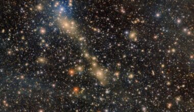 A Bridge Of Lost Stars Betrays Two Giant Galaxies In The Midst Of Destruction