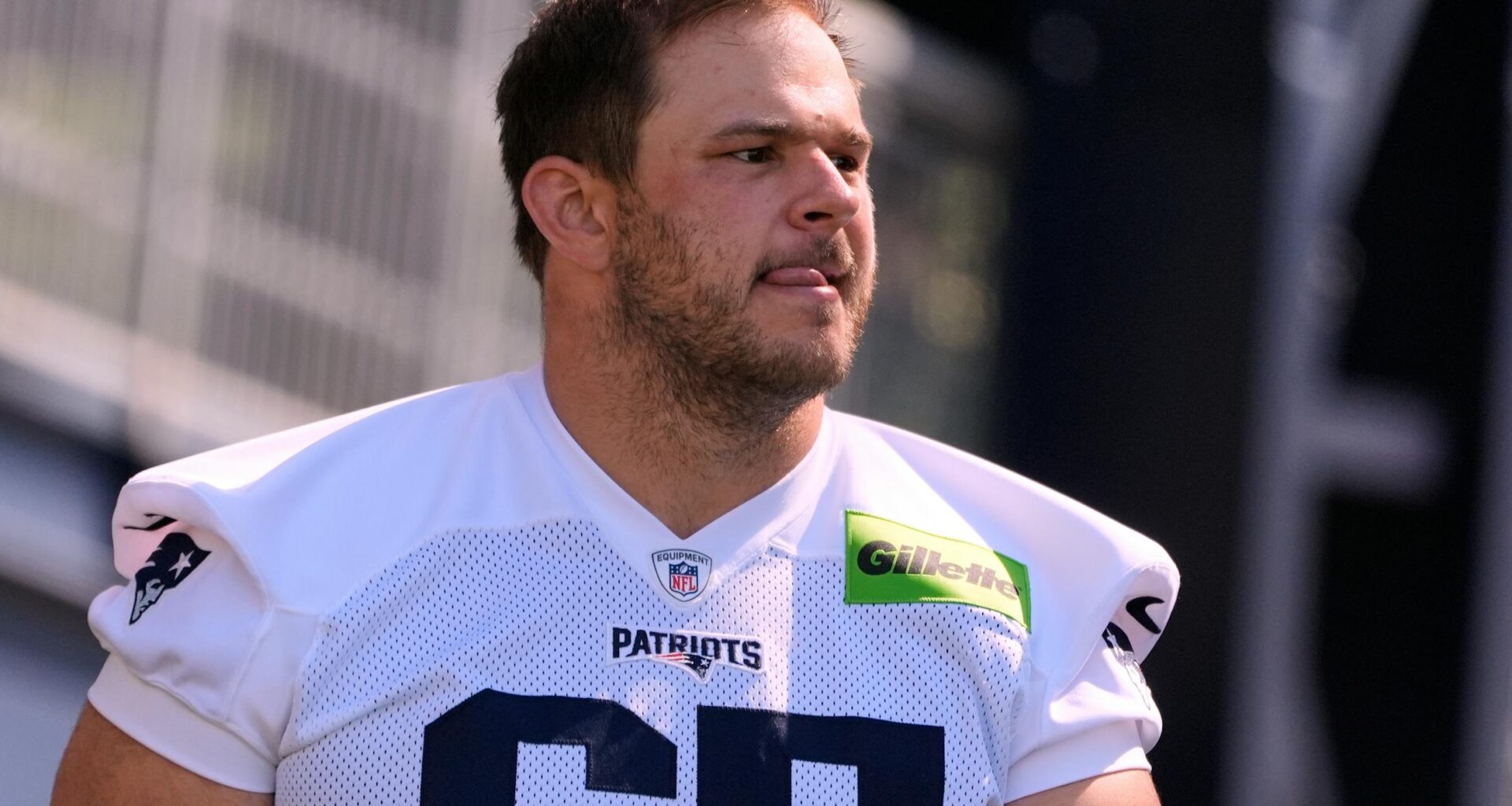 Center Garrett Bradbury returns to Minnesota with the Patriots